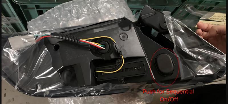 OLM Spec - AR LED Taillights (Smoke Lens/Black Base/White Bar) - 2022+ WRX - JDMuscleOLME.47002.1-SBCC