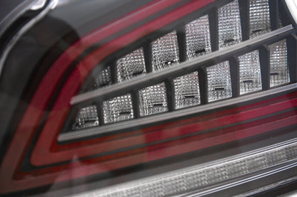 OLM Spec CR Tail Lights (Clear Lens, Black Base) - 2015 - 2021 Subaru WRX & STI - JDMuscleOLMA.70038.1