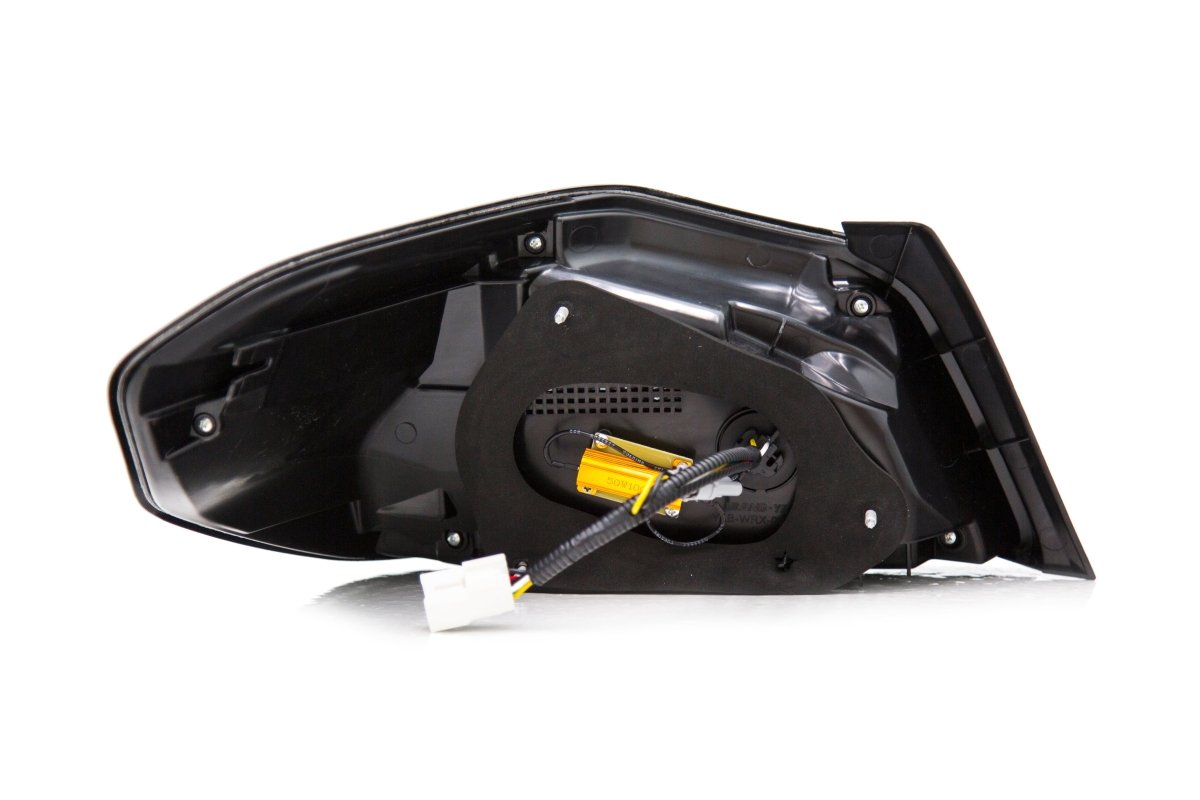 OLM Spec CR Tail Lights (Clear Lens, Black Base) - 2015 - 2021 Subaru WRX & STI - JDMuscleOLMA.70038.1