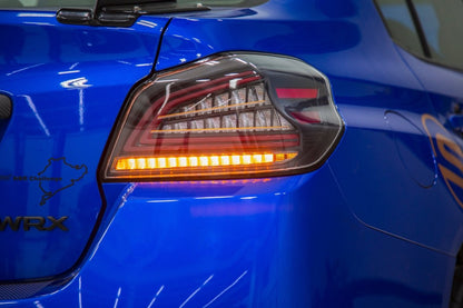 OLM Spec CR Tail Lights (Clear Lens, Black Base) - 2015 - 2021 Subaru WRX & STI - JDMuscleOLMA.70038.1