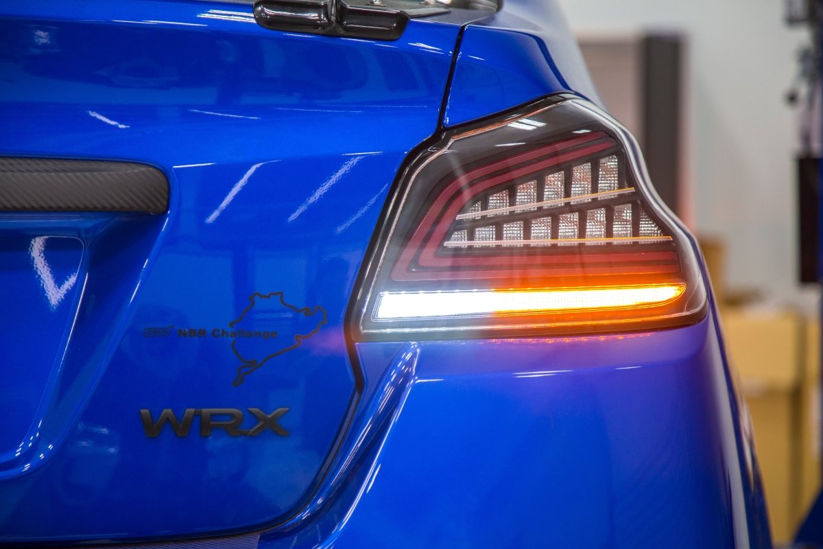 OLM Spec CR Tail Lights (Clear Lens, Black Base) - 2015 - 2021 Subaru WRX & STI - JDMuscleOLMA.70038.1