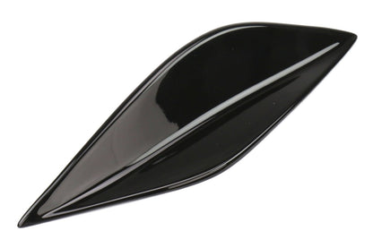 OLM STI Spoiler Side Fins - Crystal Black Silica / Raven - 2015 - 2021 Subaru WRX / STI - JDMuscleOLMOLM15STIFIN-D4S