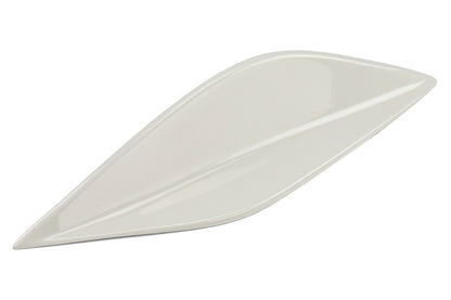 OLM STI Spoiler Side Fins - Crystal White Pearl / Halo - 2015 - 2021 Subaru WRX / STI - JDMuscleOLMOLM15STIFIN-K1X