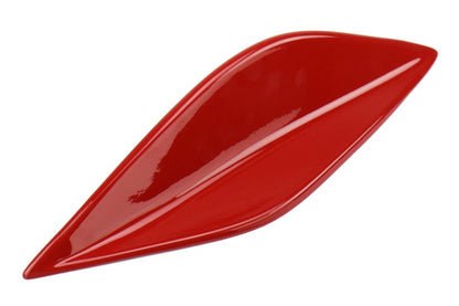 OLM STI Spoiler Side Fins - Lightning Red / Firestorm Red - 2015 - 2021 Subaru WRX / STI - JDMuscleOLMOLM15STIFIN-C7P