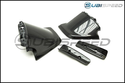 OLM STI Style Paint Matched Spoiler - Crystal Black Silica / Raven - 2015 - 2021 Subaru WRX / STI - JDMuscleOLMOLM-15STISP-D4S