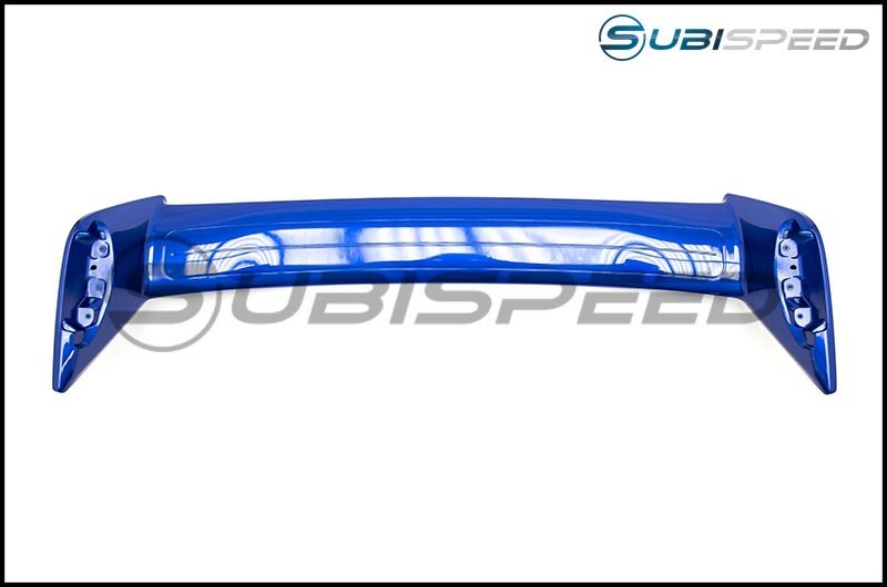 OLM STI Style Paint Matched Spoiler - WR Blue Pearl - 2015 - 2021 Subaru WRX / STI - JDMuscleOLMOLM-15STISP-K7X
