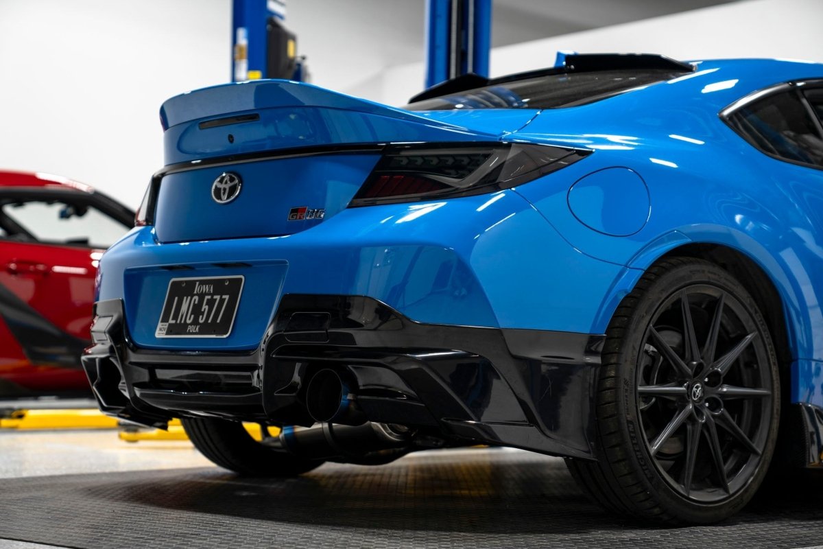 OLM TR Style Rear Bumper Lip (Unpainted) - 2022+ GR86 / BRZ - JDMuscleOLMB.49008.1