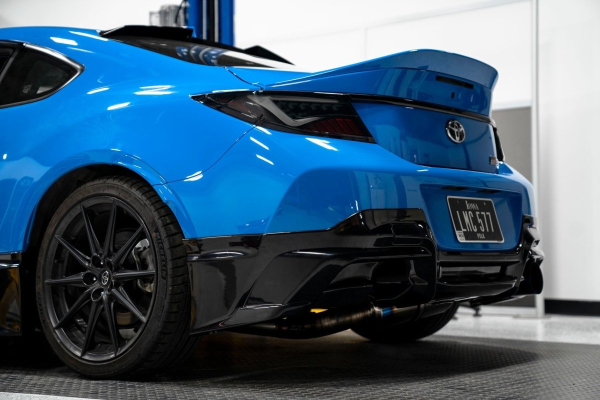 OLM TR Style Rear Bumper Lip (Unpainted) - 2022+ GR86 / BRZ - JDMuscleOLMB.49008.1