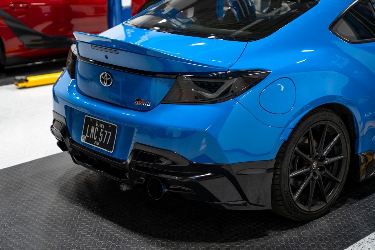 OLM TR Style Rear Bumper Lip (Unpainted) - 2022+ GR86 / BRZ - JDMuscleOLMB.49008.1