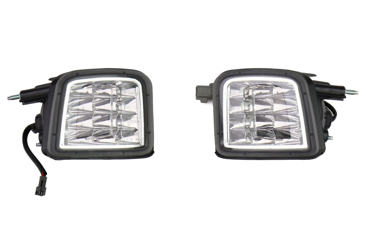 OLM USDM LED Front Turn Signal Housings - Clear Lens with Chrome Reflector - 2015 - 2017 Subaru WRX / STI - JDMuscleOLMOLM-15WRX-TS-CH