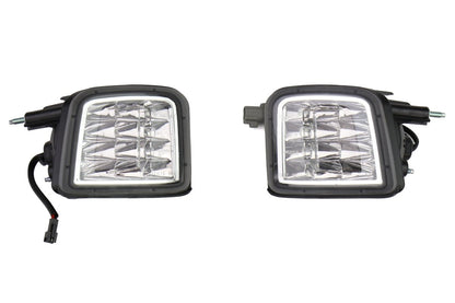 OLM USDM LED Front Turn Signal Housings - Clear Lens with Chrome Reflector - 2015 - 2017 Subaru WRX / STI - JDMuscleOLMOLM-15WRX-TS-CH