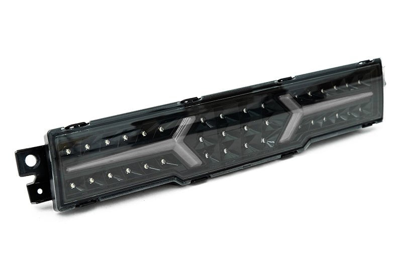 OLM V1 Rear Fog Light (Clear Lens / Black Base / White Bar) - 2022+ BRZ/86 - JDMuscleOLMA.70258.1-B