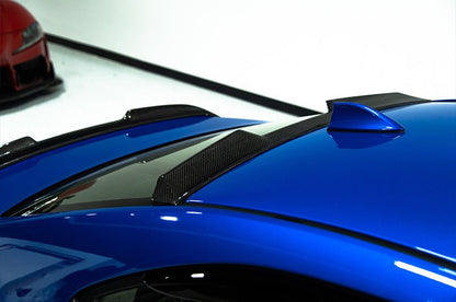 OLM V2 Carbon Fiber Rear Roof Spoiler - 2022+ WRX - JDMuscleOLMB.47013.1