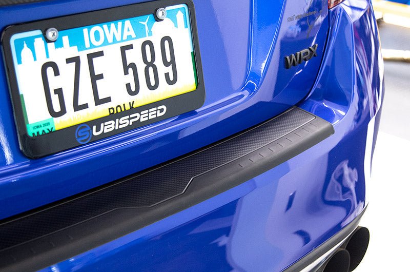 OLM V2 Carbon Look Rear Bumper Protector - 2015+ WRX / STI - JDMuscleOLMA.70167.1