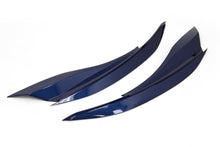 OLM Version 2 Paint Matched Headlight Eyebrows - Galaxy Blue Pearl (E8H) - 2015 - 2021 Subaru WRX / STI - JDMuscleOLMOLM15WRXEYV2E8H