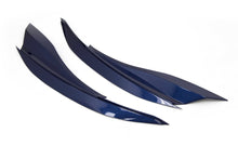 OLM Version 2 Paint Matched Headlight Eyebrows - Galaxy Blue Pearl (E8H) - 2015 - 2021 Subaru WRX / STI - JDMuscleOLMOLM15WRXEYV2E8H