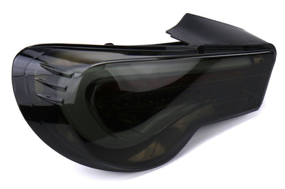 OLM VL Style Non - Sequential Smoked Lens Tail Lights (Black Gold Edition) - 2013+ FT86 - JDMuscleOLMHTYF86TL-SG