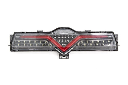 OLM VL Style Sequential 4th Brake Light / Reverse Light (Clear Lens, Carbon Look Base, Red Bar) - 2013 - 2020 FT86 - JDMuscleOLMA.70182.2
