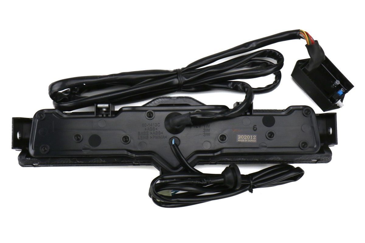 OLM VL Style Sequential 4th Brake Light / Reverse Light (Clear Lens, Carbon Look Base, Red Bar) - 2013 - 2020 FT86 - JDMuscleOLMA.70182.2