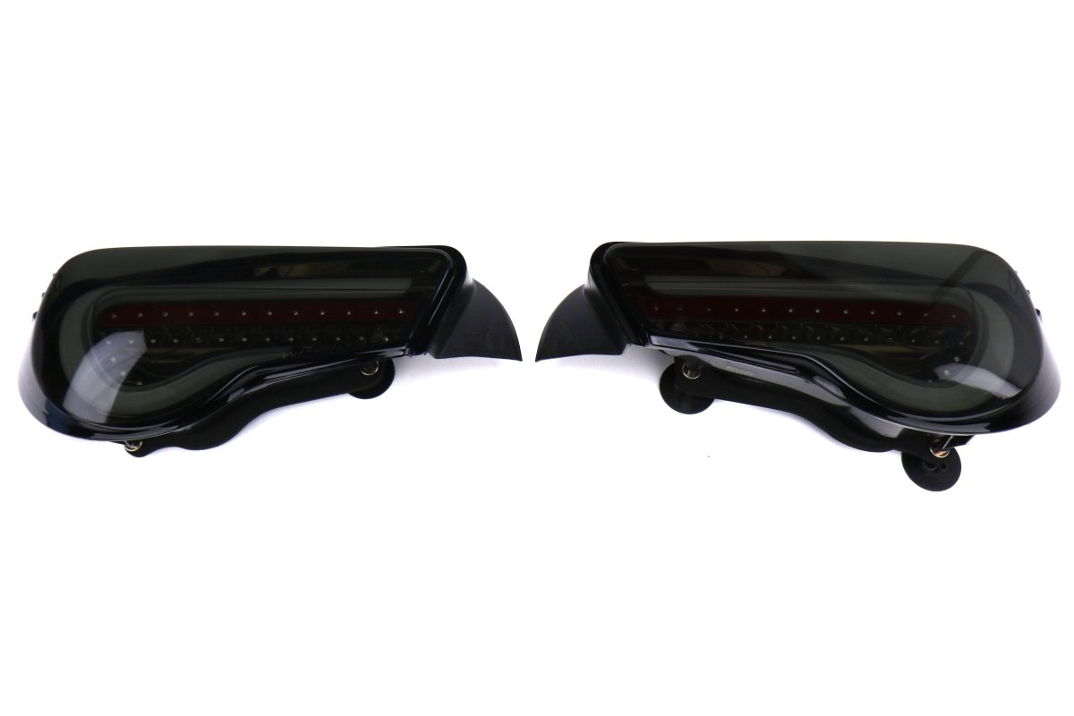OLM VL Style Sequential Smoked Lens Tail Lights (Black Gold Edition) - 2013+ FT86 - JDMuscleOLMHTYF86TL-SGQ