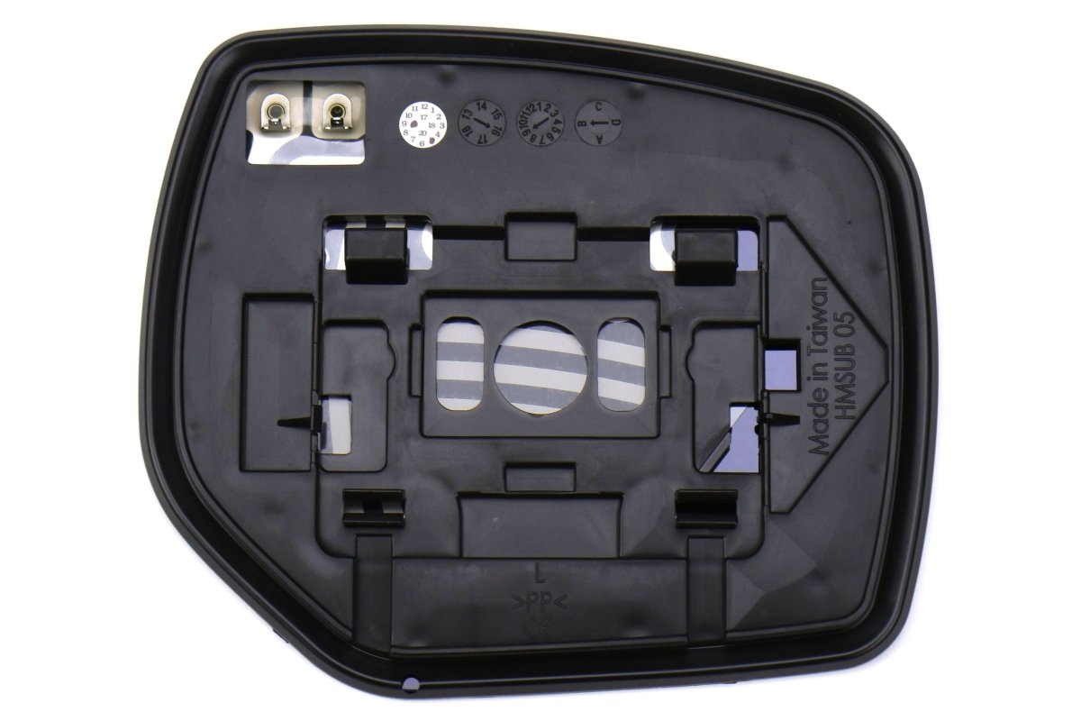 OLM Wide Angle Convex Mirrors - 2014 - 2018 Forester - Blue - Heated - No Turn Signals - JDMuscleOLMMRL-SUBSJ12-PBH