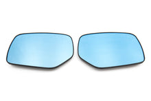 OLM Wide Angle Convex Mirrors with Turn Signals / Blind Spot Detection LED / Defrosters (Blue) - 15+ - JDMuscleOLMMRL-14-LPBH-BSM