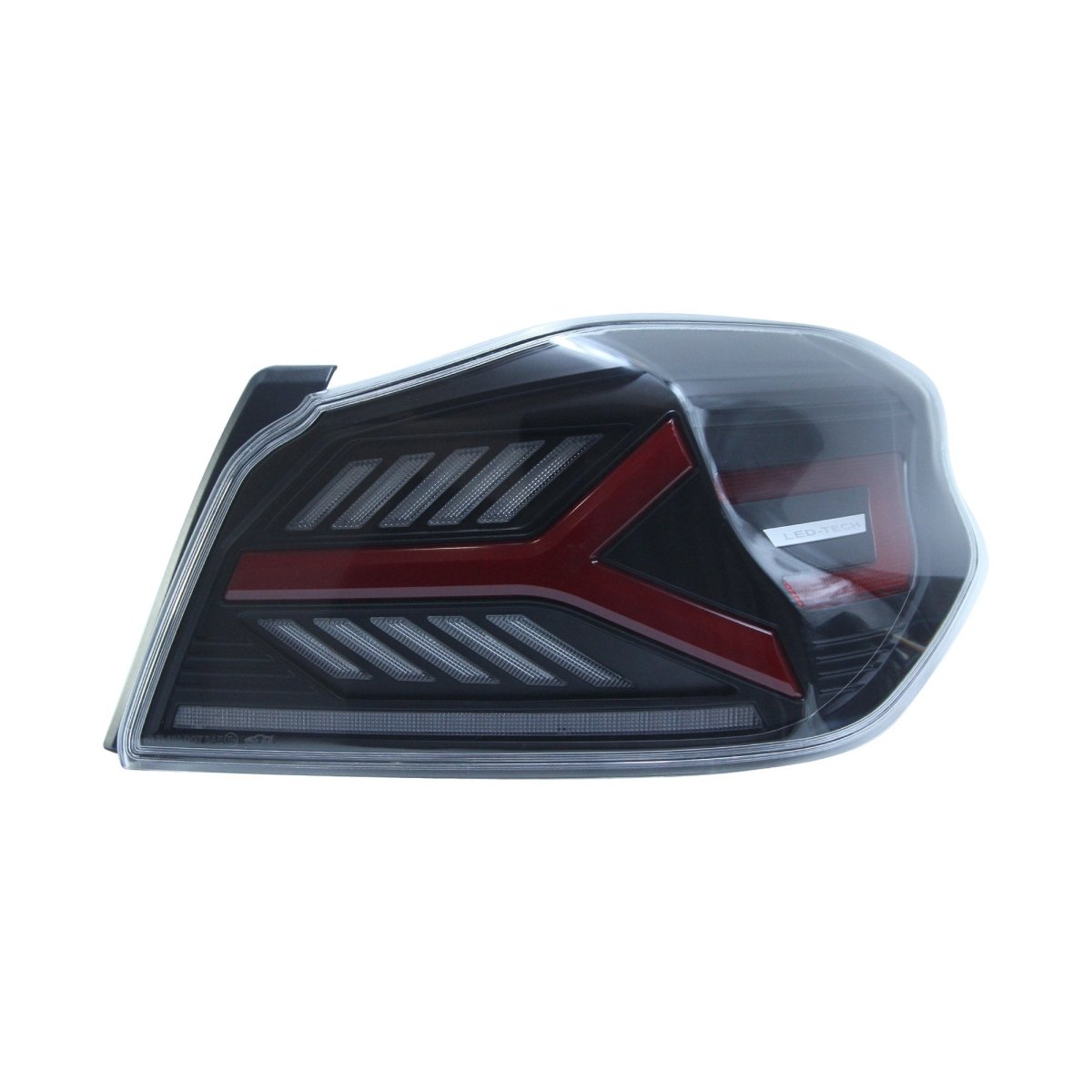 OLM Y - Spec LED Taillights (Clear Lens Red Optic) - 2015 - 2021 WRX / STI - JDMuscleOLME.47004.1-CR