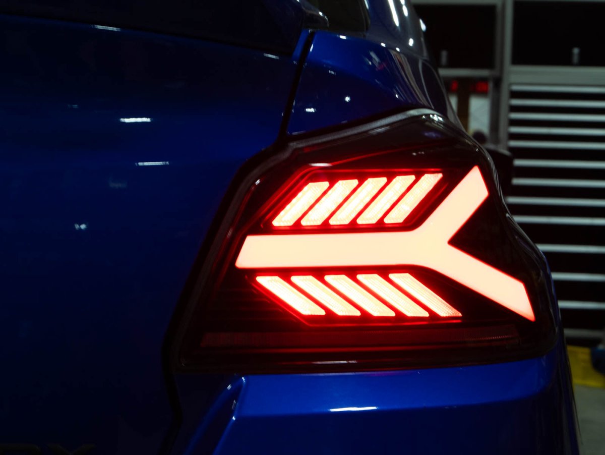 OLM Y - Spec LED Taillights (Smoke Lens White Optic) - 2015 - 2021 WRX / STI - JDMuscleOLME.47004.1-SW