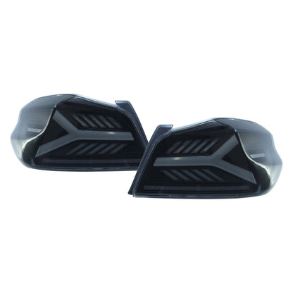 OLM Y - Spec LED Taillights (Smoke Lens White Optic) - 2015 - 2021 WRX / STI - JDMuscleOLME.47004.1-SW