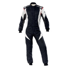 OMP First Evo Overall Black/White - Size 64 | Fia 8856 - 2018 - JDMuscleSPKompIA0-1854-B01-076-64