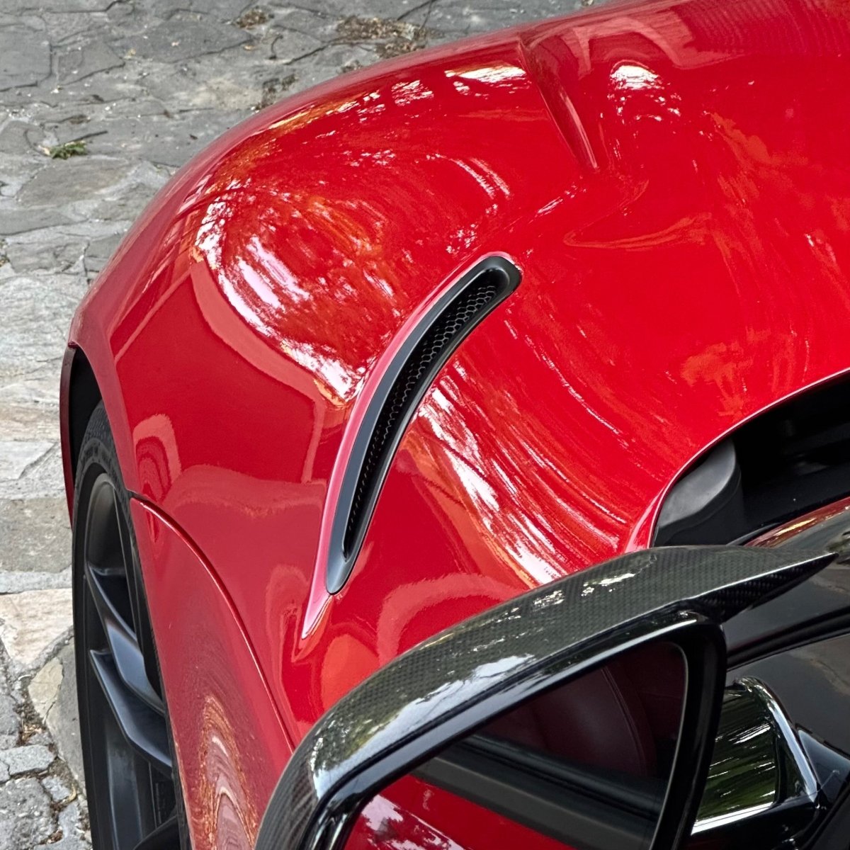 Open Hood Vents for GR Supra (A90/91) - JDMuscleOEMPD-A90-HV-SBSatin Black