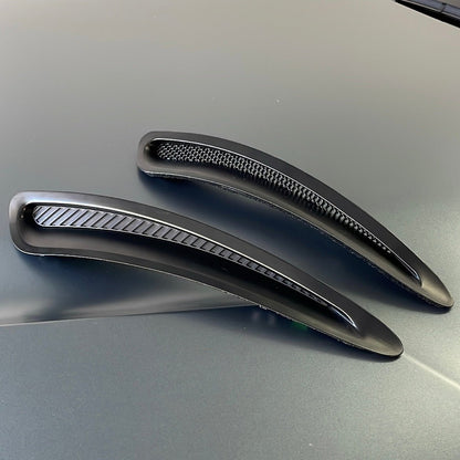 Open Hood Vents for GR Supra (A90/91) - JDMuscleOEMPD-A90-HV-SBSatin Black