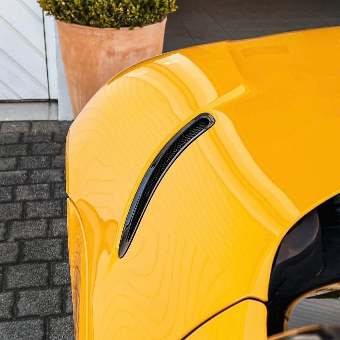 Open Hood Vents for GR Supra (A90/91) - JDMuscleOEMPD-A90-HV-SBSatin Black