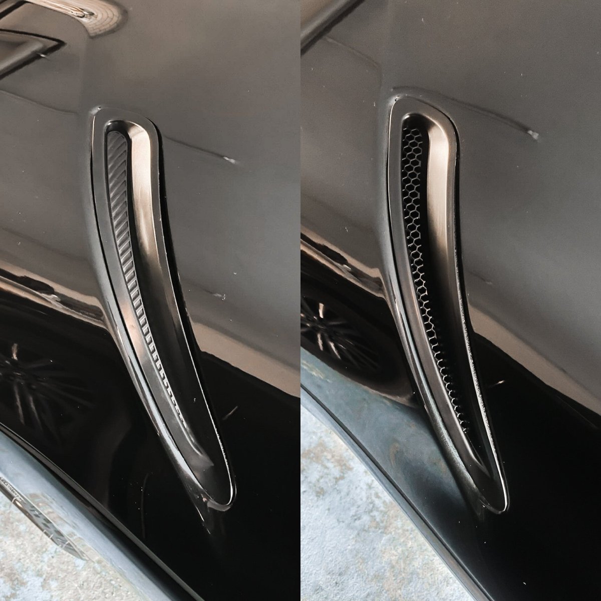 Open Hood Vents for GR Supra (A90/91) - JDMuscleOEMPD-A90-HV-SBSatin Black