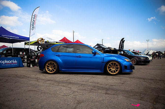 Option Lab R716 Top Secret Gold 18x8.5 +40 5x108 | L16 - 88551 - 40 - GLD - JDMuscleWheelsL16-88551-40-GLD