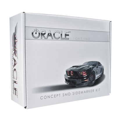 Oracle 10 - 14 Ford Mustang Concept Sidemarker Set - Tinted - Competition Orange | CY - JDMuscleShop the look 2orl9700-CY-T