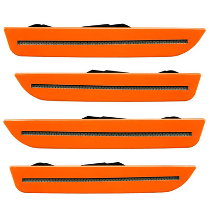 Oracle 10 - 14 Ford Mustang Concept Sidemarker Set - Tinted - Competition Orange | CY - JDMuscleShop the look 2orl9700-CY-T