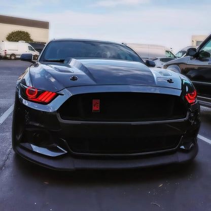 Oracle 15 - 17 Ford Mustang Dynamic RGB+A Pre - Assembled Headlights - Black Edition - SEE WARRANTY - JDMuscleShop the look 2orl8199-332