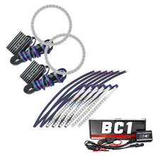 Oracle 15 - 17 Ford Mustang V6/GT/Shelby DRL w/ Halo Kit - ColorSHIFT w/ BC1 Controller SEE WARRANTY - JDMuscleShop the look 2orl2267-335