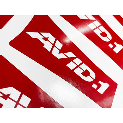 Overnight.Crew OG Design V1 Wheel Spoke Decals for AVID.1 AV06 (Set of Four) - JDMuscleDecalsoc4-OG-DCL-RED1Red