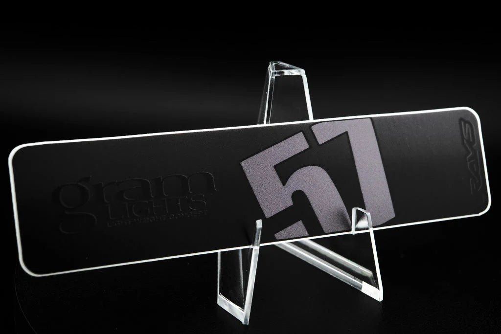 Overnight.Crew Rays Gram Lights 57DR/57CR Spoke Stickers (4 PCS) - JDMuscleStickers and Vinyls4-GL-SMOSmoke