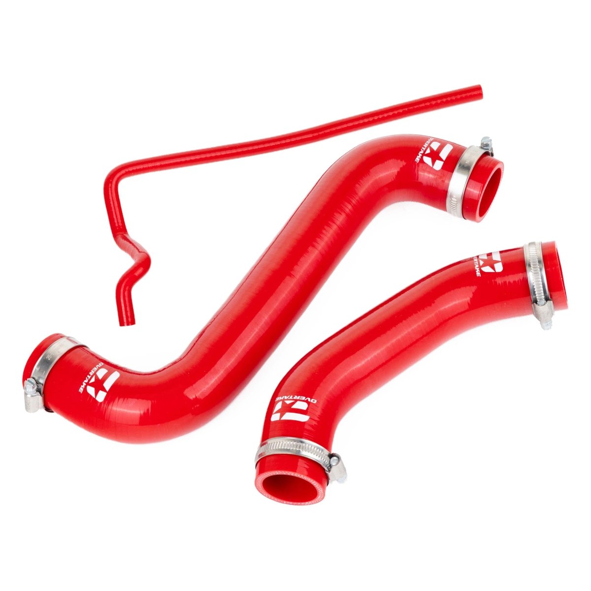 OVERTAKE [02-05 Impreza] Radiator Hose Kit - JDMuscleRadiator HosesA10978REDRed
