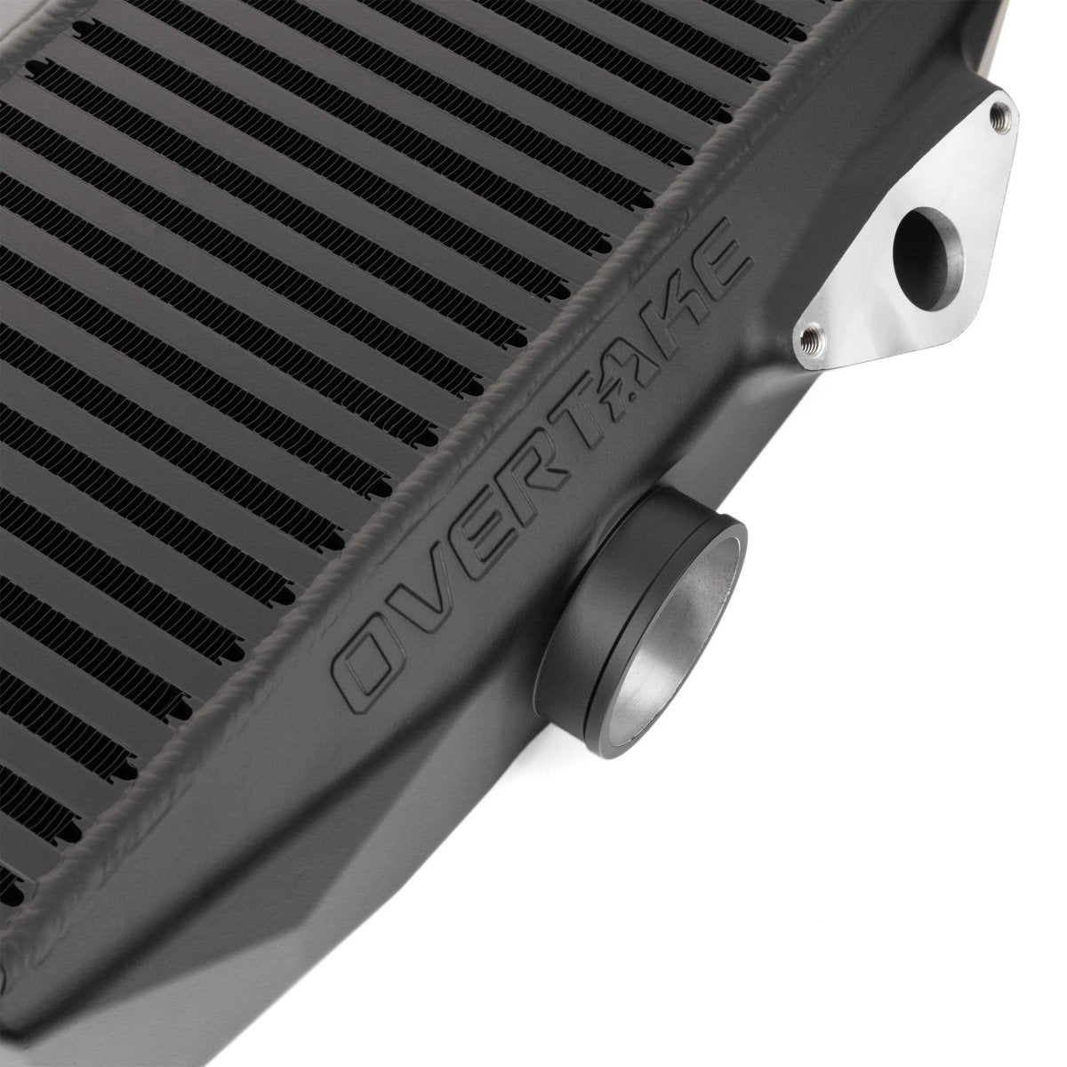 OVERTAKE [02-07 WRX, 04-21 STI, 04-08 FXT] Top Mount Intercooler - JDMuscleIntercoolersA10382SLVSilver