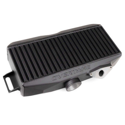 OVERTAKE [02-07 WRX, 04-21 STI, 04-08 FXT] Top Mount Intercooler - JDMuscleIntercoolersA10382BLKBlack
