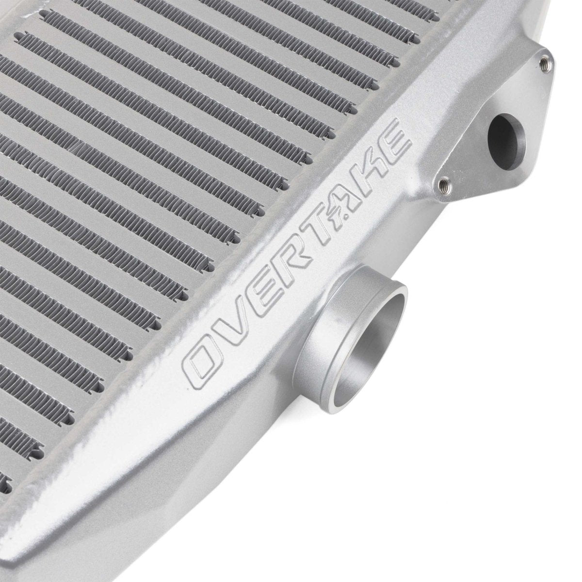 OVERTAKE [02-07 WRX, 04-21 STI, 04-08 FXT] Top Mount Intercooler - JDMuscleIntercoolersA10382SLVSilver