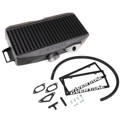 OVERTAKE [02-07 WRX, 04-21 STI, 04-08 FXT] Top Mount Intercooler - JDMuscleIntercoolersA10382SLVSilver