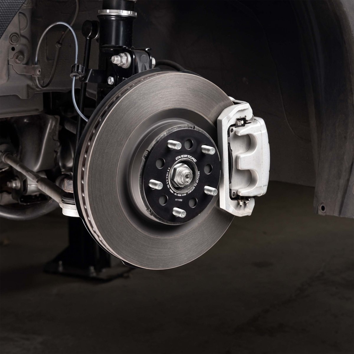 OVERTAKE [02-26 WRX, 04-21 STI] Wheel Spacers - Pair - 5mm 5x114.3 / 5x100 - JDMuscleWheel Spacers and AdaptersA11060