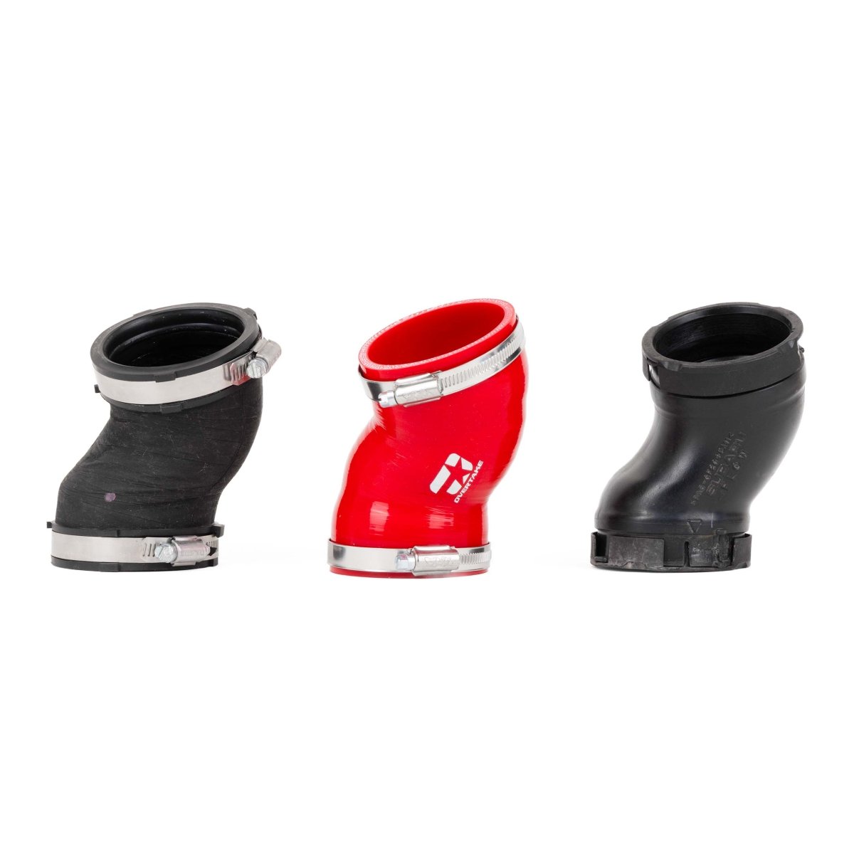 OVERTAKE [08-21 WRX, 09-18 FXT, 05-12 LGT, 05-09 OBXT] TMIC Throttle Body Coupler - JDMuscleThrottle Body HosesA10862REDRed