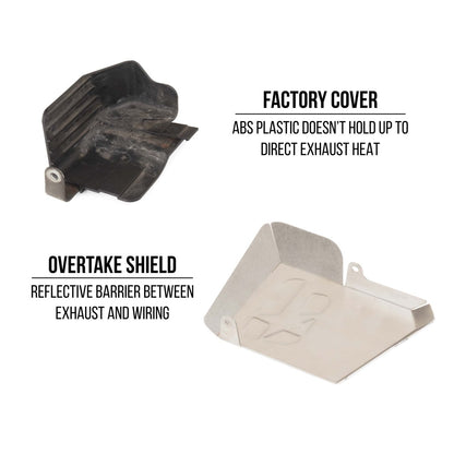 OVERTAKE [08-21 WRX STI] DAVCS Cam Solenoid Heat Shield - JDMuscleExhaust Heat ShieldsA11092