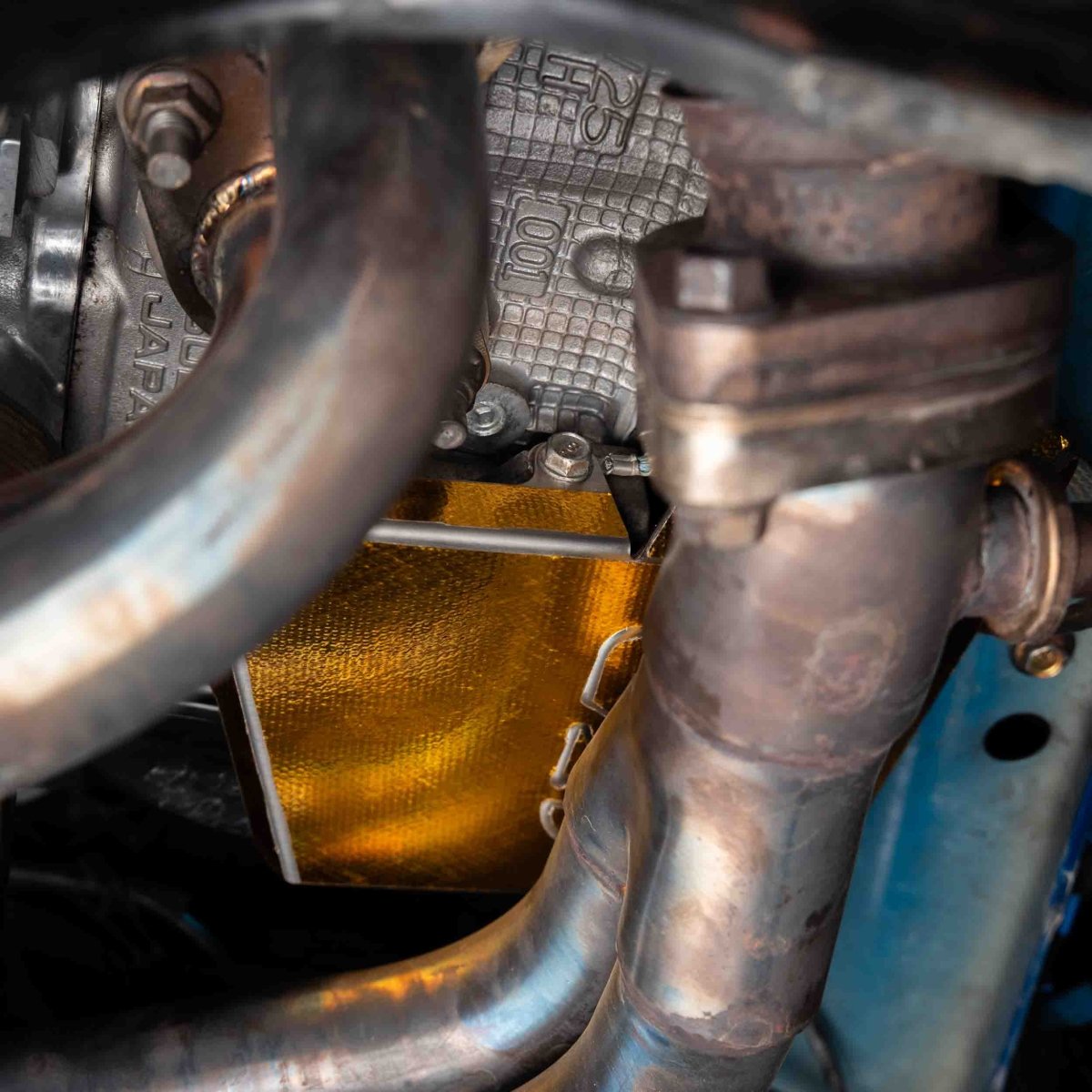OVERTAKE [08-21 WRX STI] DAVCS Cam Solenoid Heat Shield - JDMuscleExhaust Heat ShieldsA11092